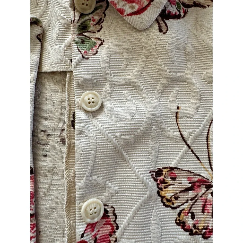 Alfred Alfred Dunner textured material Butterfly Blazer Swing Jacket